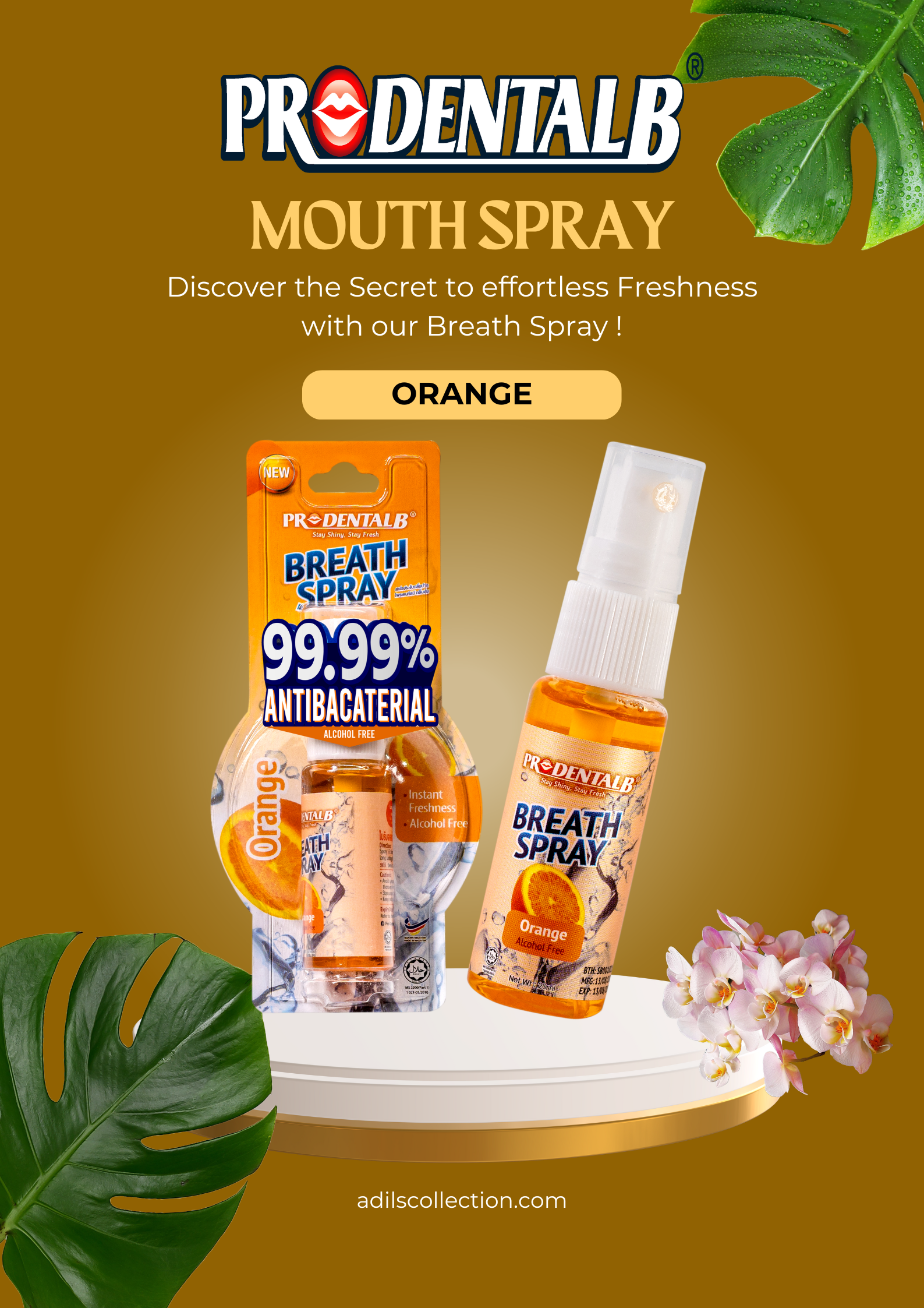 prodental b breath spray orange 20ml prodental b breath spray orange 20ml