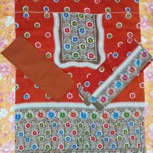 থ্রী পিস জমজম সুইস (গঙ্গা কটন)