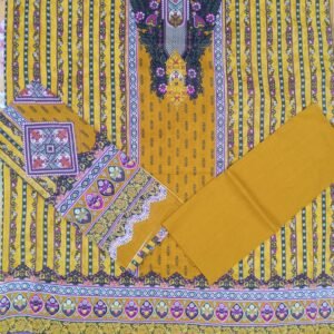 থ্রী পিস জমজম সুইস (গঙ্গা কটন)